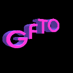 Animação GIF da fonte