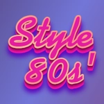 Gerador de textos 3D no estilo dos anos 80