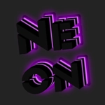 Crie texto neon 3D online