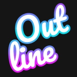 Adicionar contorno à fonte online
