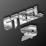 Gerador de texto metálico 3D
