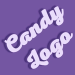 Inscrição de doces com efeito doce