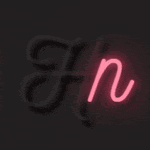 Fontes CSS neon criativas