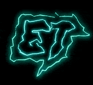 Animações gif de texto com efeito elétrico