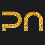 Texto dourado com a fonte androidkg