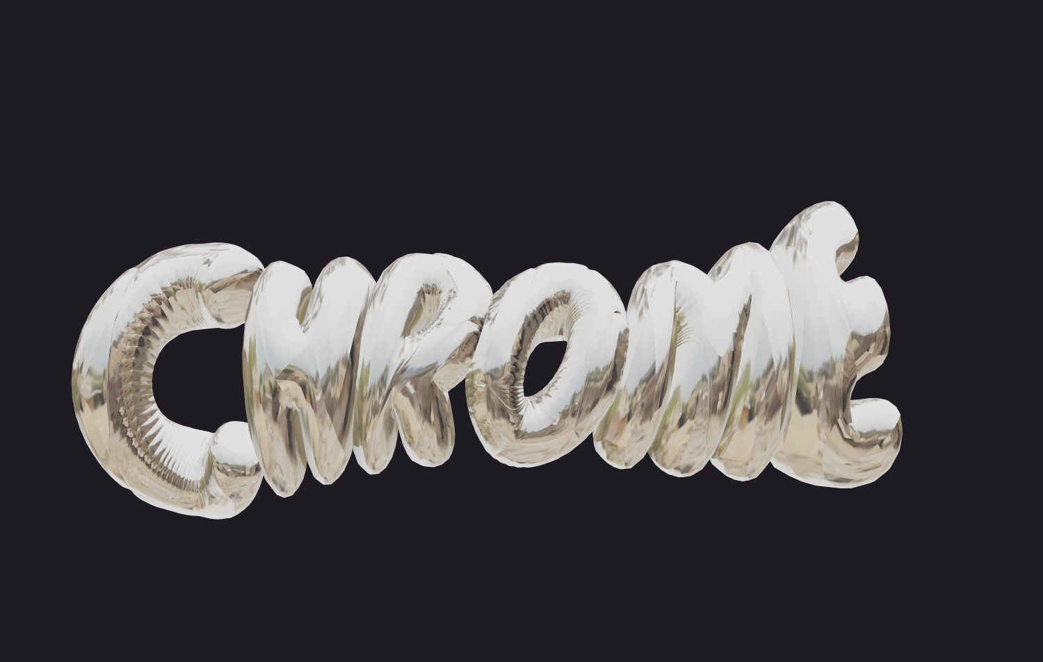 Fazer texto com fonte bonita crômio