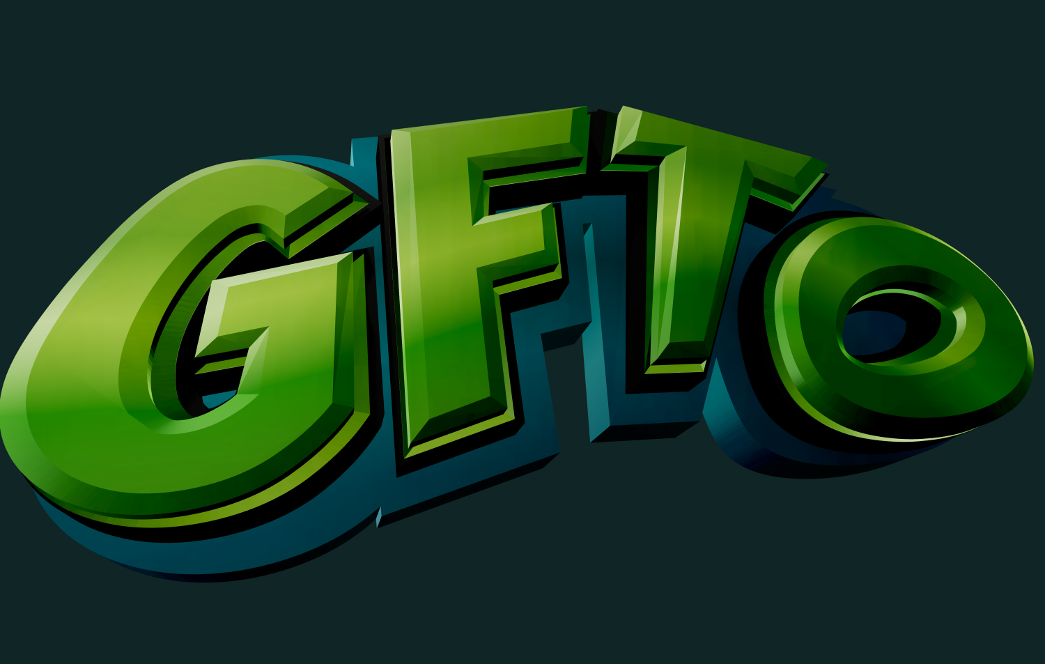 Fonte brilhante de jogo bonita