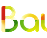 Texto tropical online bonito com fonte Comfortaa