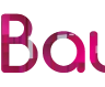 Gerador online de textos - fundo rosa com cubos. Use a Fonte Comfortaa