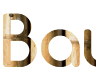 Criar texto online com fundo de bambu da fonte Comfortaa