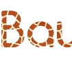 Textos PNG com fundo de girafa - Fonte Comfortaa