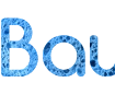 Construtor de logotipos com textura de esponja - fonte Comfortaa