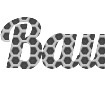 Crie um texto bonito com letras de carbono - Fonte Lobster