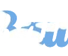 Seu texto bonito online com fundo de nuvens - Fonte Lobster