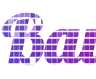 Criar texto online com azulejo colorido - Fonte Lobster em PNG