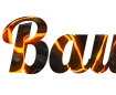 Crie seu texto lavanda online - Fonte Lobster PNG bonito