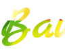 Crie um texto efervescente com fundo tropical vibrante