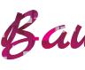 Crie letras únicas com fundo de cubos rosa online. Fonte bonita