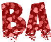Fonte com fundo PNG bonito